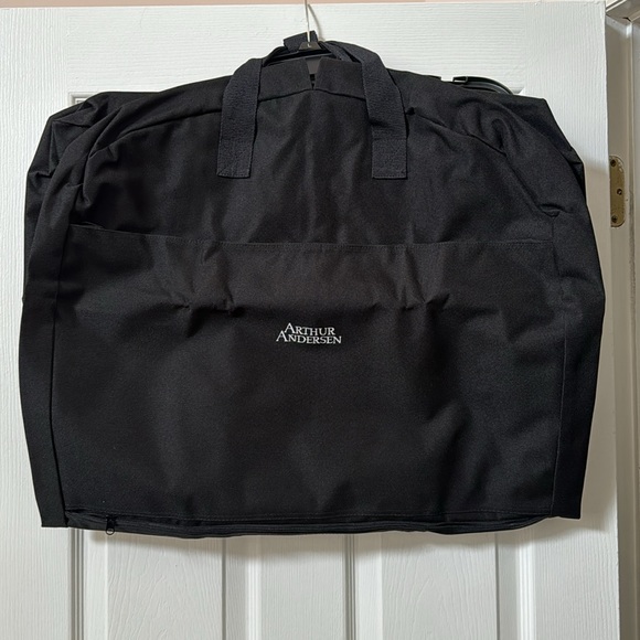Arthur Andersen branded canvas garment bag. Outstanding condition. Foldable. - Picture 7 of 7